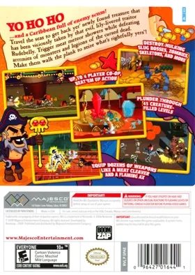 Pirates Plund-Arrr box cover back